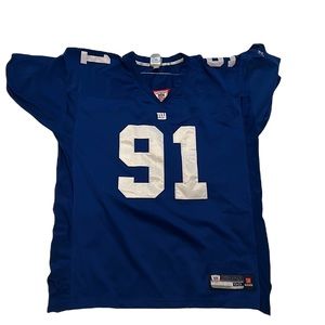 NEW YORK GIANTS JUSTIN TUCK REEBOK FOOTBALL NFL JERSEY